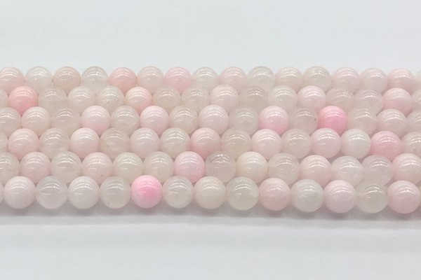 CCA521 15.5 inches 8mm round pink calcite gemstone beads