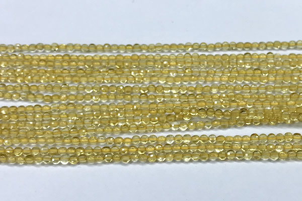 CCB1361 15 inches 2.5mm faceted coin citrine beads