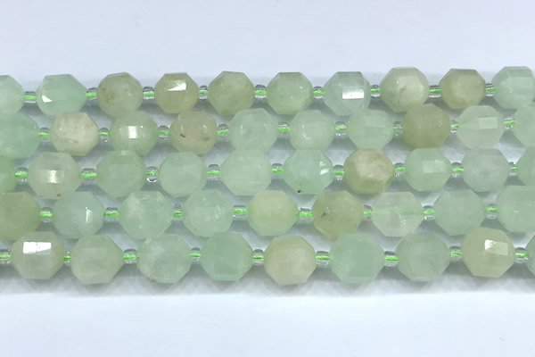 CCB1511 15 inches 9mm - 10mm faceted gemstone beads