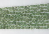 CCB805 15.5 inches 4*6mm rice green aventurine gemstone beads wholesale