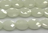 CCB919 15.5 inches 6*8mm faceted oval luminous beads
