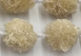 CCB951 15.5 inches 16mm - 22mm nugget desert rose crystal beads