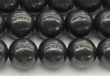 CCB966 15 inches 8mm round shungite gemstone beads wholesale
