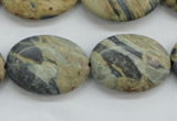 CCD06 15.5 inches 18*25mm oval cordierite beads wholesale