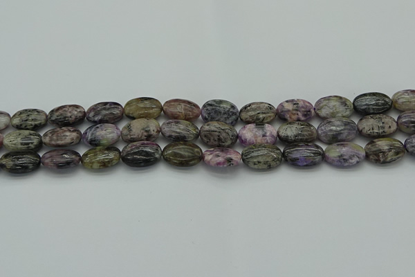 CCG102 15.5 inches 12*16mm oval charoite gemstone beads