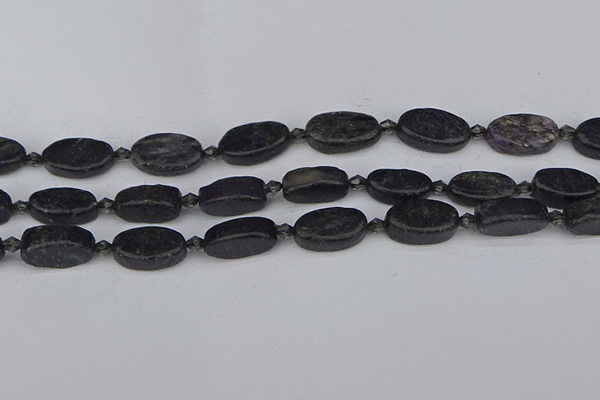 CCG127 15.5 inches 8*16mm oval charoite gemstone beads