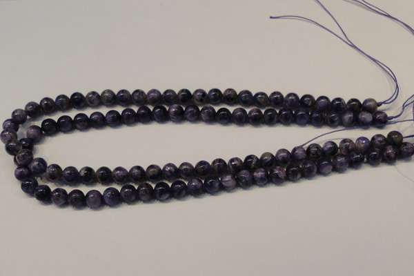 CCG31 15.5 inches 8mm round natural charoite gemstone beads