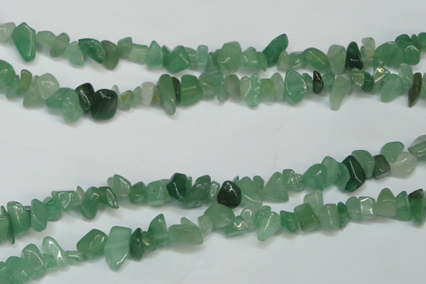 CCH221 34 inches 5*8mm green aventurine chips gemstone beads wholesale