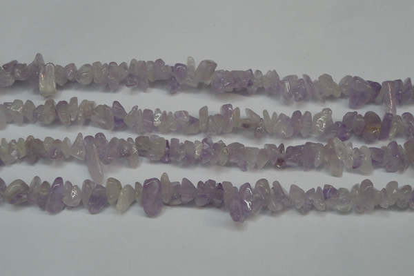 CCH222 34 inches 5*8mm lavender amethyst chips gemstone beads wholesale