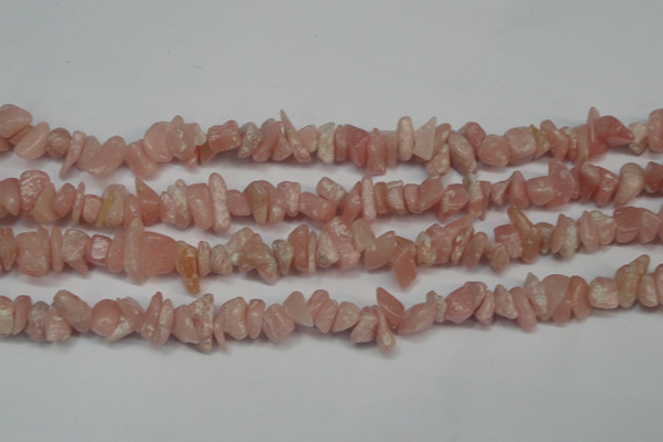 CCH224 34 inches 5*8mm pink opal chips gemstone beads wholesale