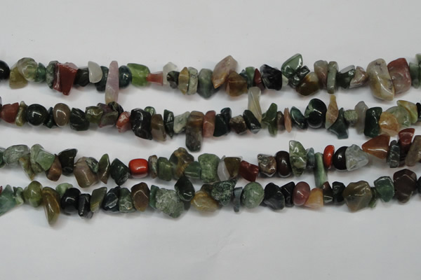 CCH230 34 inches 5*8mm Indian agate chips gemstone beads wholesale