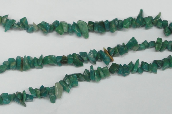 CCH231 34 inches 5*8mm Russian amazonite chips gemstone beads wholesale
