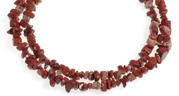 CCH28 35 inches red jasper chips gemstone beads wholesale