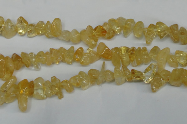 CCH292 34 inches 8*12mm citrine chips gemstone beads wholesale
