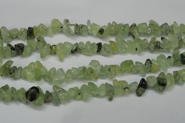 CCH293 34 inches 8*12mm green rutilated quartz chips beads wholesale