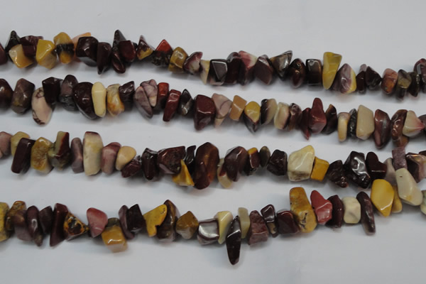 CCH297 34 inches 8*12mm mookaite chips gemstone beads wholesale