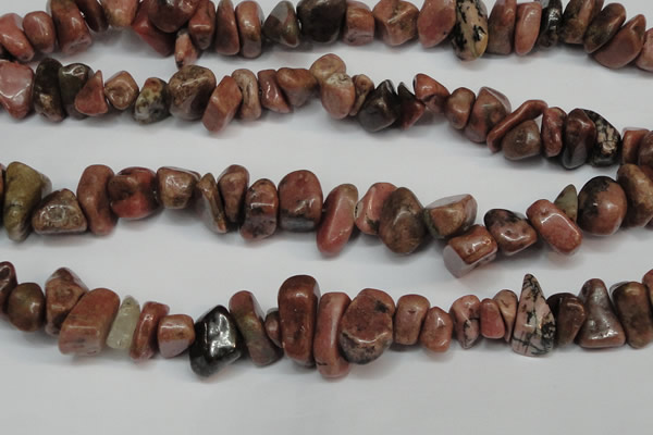 CCH298 34 inches 8*12mm rhodochrosite chips gemstone beads wholesale