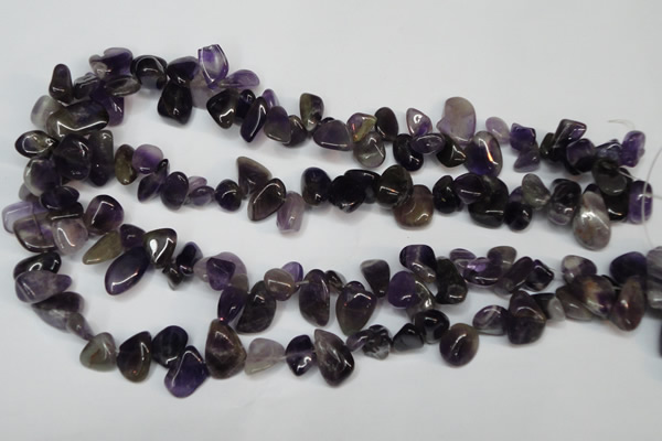 CCH316 15.5 inches 10*15mm amethyst chips gemstone beads wholesale