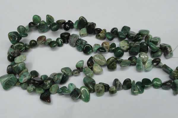 CCH330 15.5 inches 10*15mm New dragon blood jasper chips beads wholesale