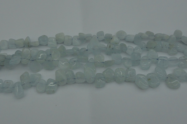 CCH606 15.5 inches 8*12mm - 10*15mm aquamarine chips gemstone beads