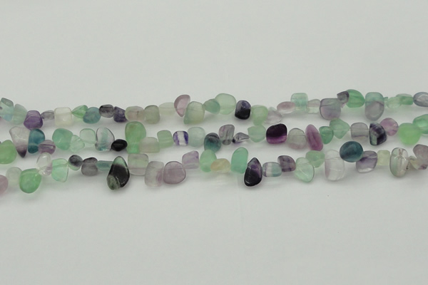 CCH635 15.5 inches 6*8mm - 10*14mm fluorite gemstone chips beads