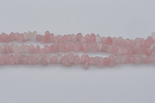 CCH654 15.5 inches 8*12mm - 10*14mm rose quartz chips beads