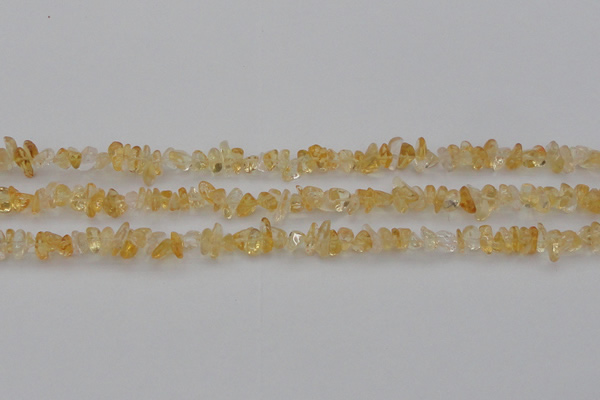 CCH655 15.5 inches 4*6mm - 5*8mm citrine gemstone chips beads