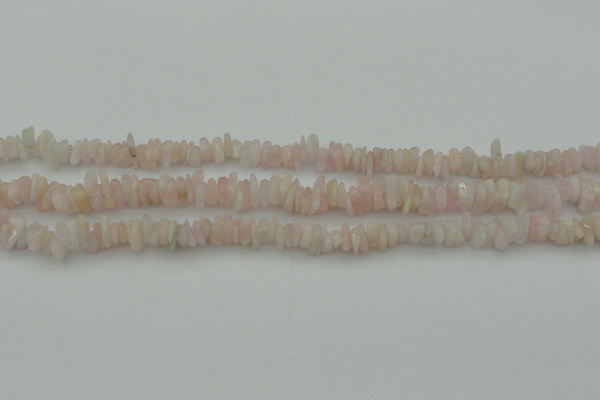 CCH656 15.5 inches 5*8mm - 6*10mm morganite gemstone chips beads