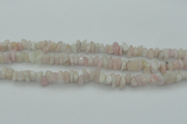 CCH657 15.5 inches 8*12mm - 10*14mm morganite gemstone chips beads