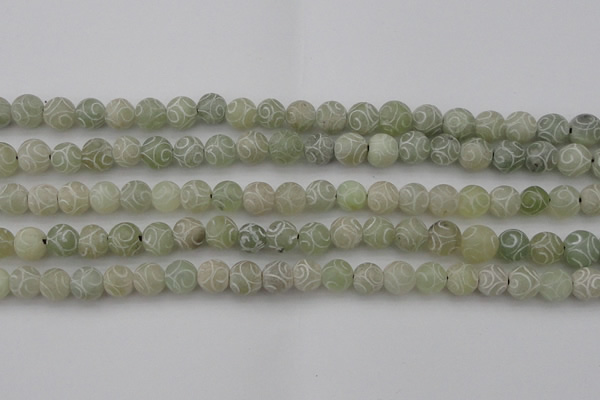CCJ202 15.5 inches 8mm round China jade beads wholesale