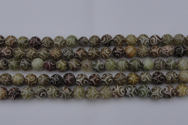 CCJ213 15.5 inches 10mm round China jade beads wholesale