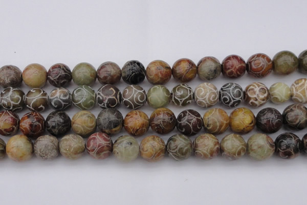CCJ215 15.5 inches 14mm round China jade beads wholesale