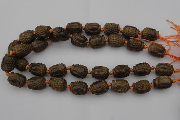 CCJ232 15.5 inches 13*18mm carved buddha China jade beads