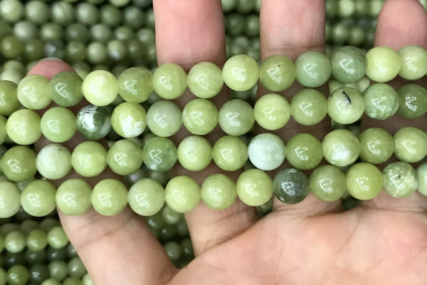 CCJ312 15.5 inches 8mm round China jade beads wholesale