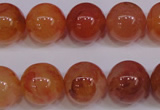 CCL06 15 inches 14mm round carnelian gemstone beads wholesale