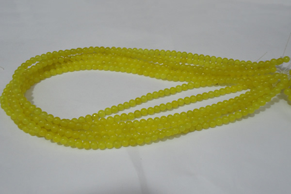 CCN01 15.5 inches 4mm round candy jade beads wholesale