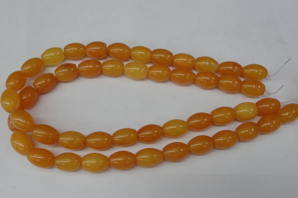 CCN112 15.5 inches 12*16mm rice candy jade beads wholesale