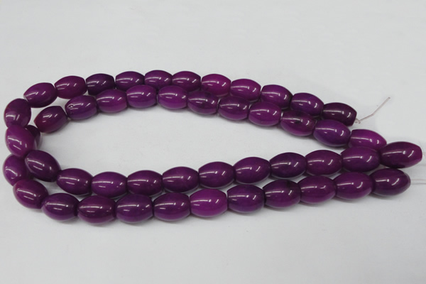 CCN115 15.5 inches 12*16mm rice candy jade beads wholesale
