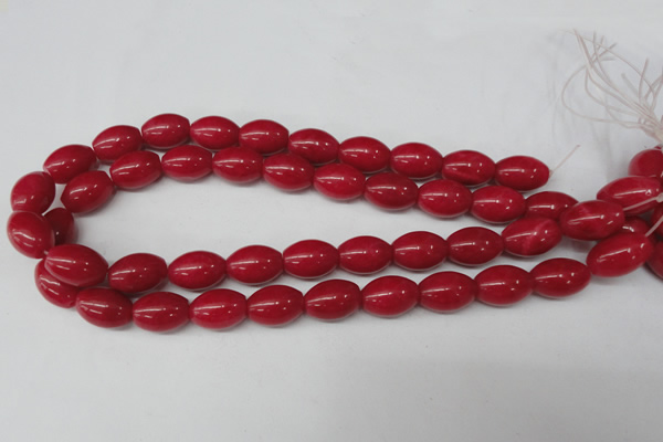 CCN124 15.5 inches 13*18mm rice candy jade beads wholesale