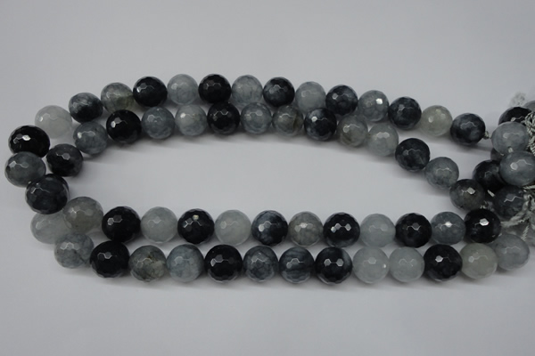 CCN1266 15.5 inches 14mm faceted round candy jade beads wholesale