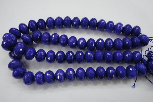 CCN1388 15.5 inches 13*18mm faceted rondelle candy jade beads