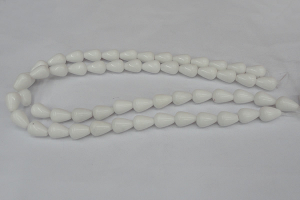 CCN140 15.5 inches 10*14mm teardrop candy jade beads wholesale