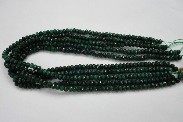 CCN1595 15.5 inches 4*6mm faceted rondelle candy jade beads