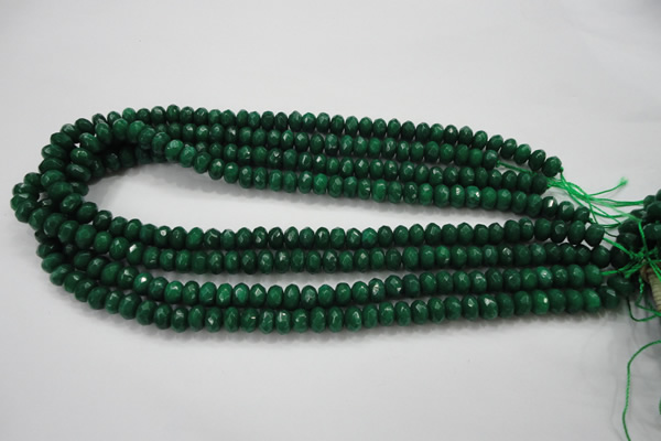 CCN1596 15.5 inches 5*8mm faceted rondelle candy jade beads