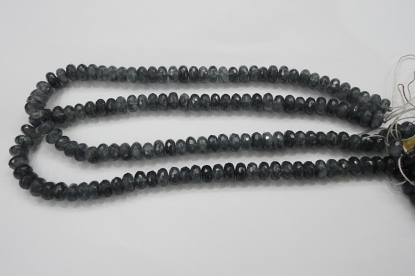 CCN1601 15.5 inches 6*10mm faceted rondelle candy jade beads