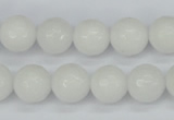 CCN1804 15 inches 12mm faceted round candy jade beads wholesale