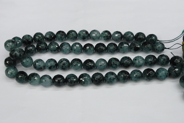 CCN1945 15 inches 14mm faceted round candy jade beads wholesale