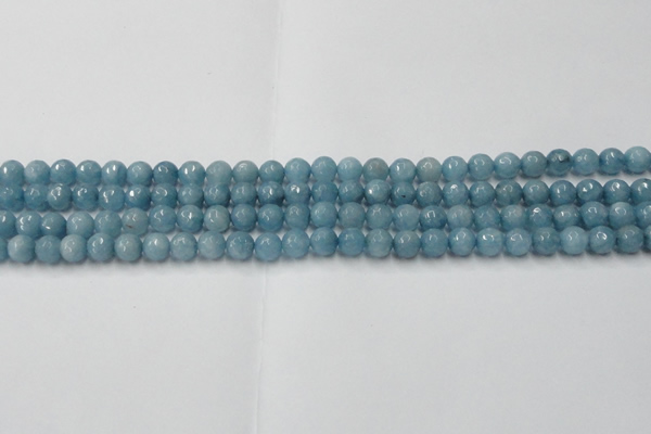 CCN2015 15 inches 4mm faceted round candy jade beads wholesale