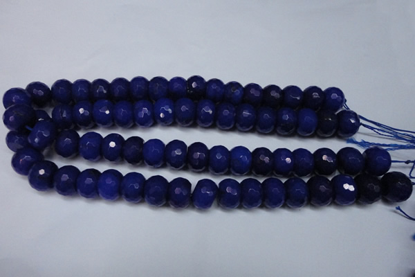CCN2123 15.5 inches 12*16mm faceted rondelle candy jade beads