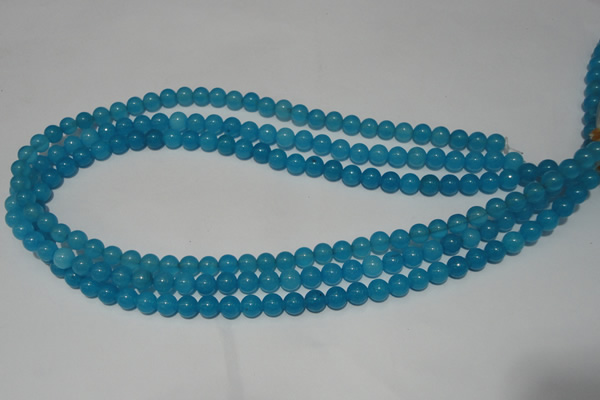 CCN26 15.5 inches 6mm round candy jade beads wholesale